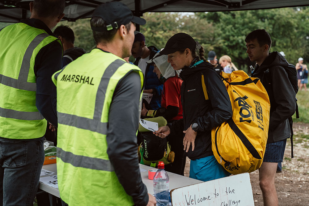 Registration at The Ridgeway Challenge